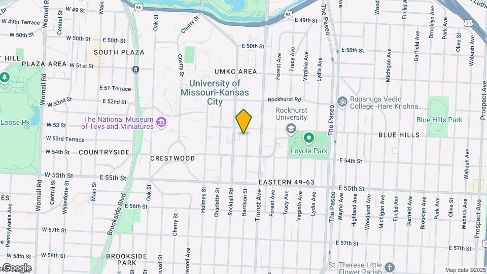 5312 Harrison St Map and Location Details