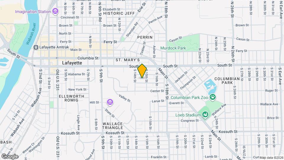 1428 Grove St Map and Location Details