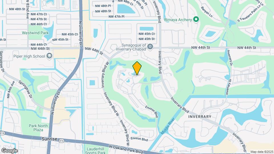 6921 Environ Blvd Map and Location Details