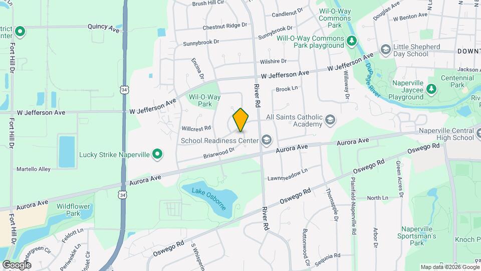 1333 Briarwood Dr Map and Location Details
