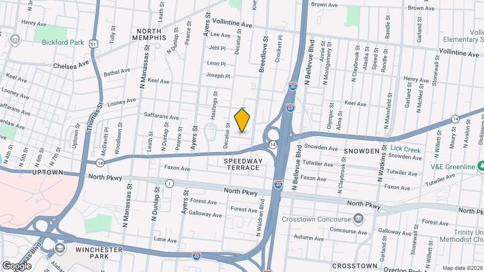 1032 Lagrange Ave Mapa y Detalles de la Ubicación
