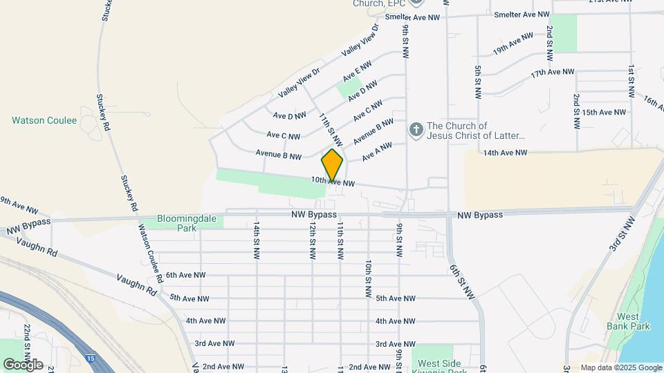 1116 10th Ave NW Map and Location Details