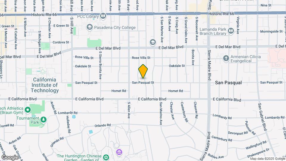 1907 San Pasqual St Map and Location Details