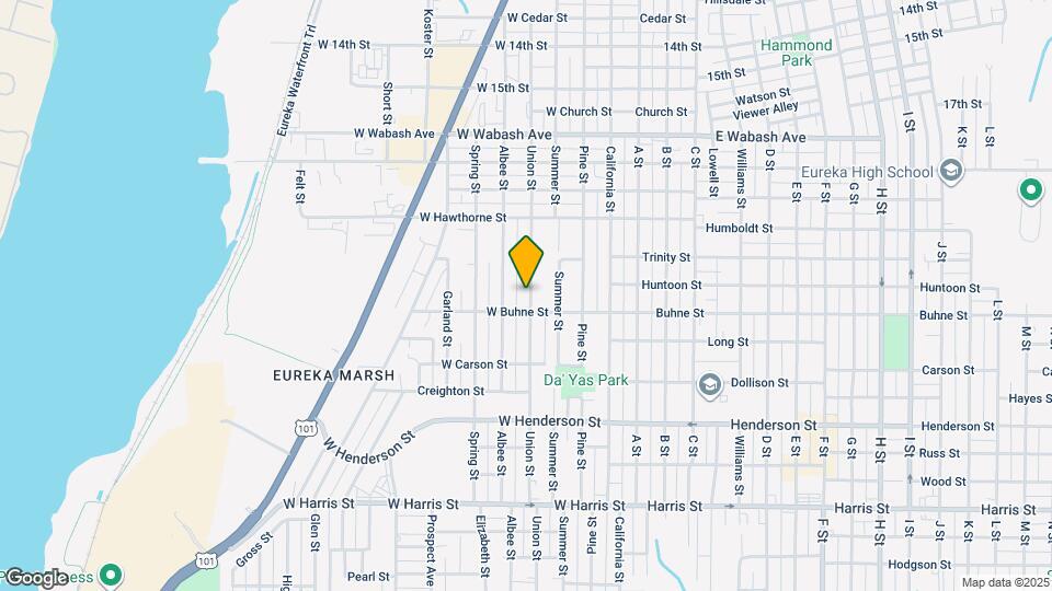 2314 Union St Map and Location Details