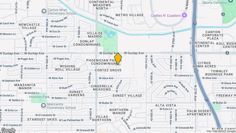 3314 W Golden Ln Map and Location Details
