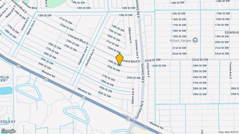 4437 24th St SW Map and Location Details