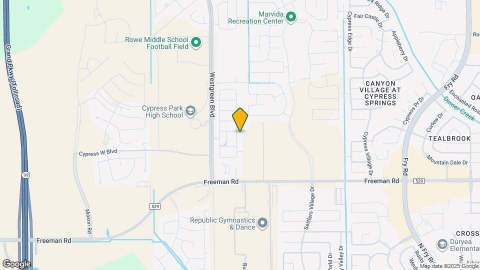 7326 Cypress Shumard Oak Dr Map and Location Details