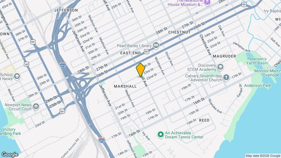 2207 Marshall Ave Map and Location Details