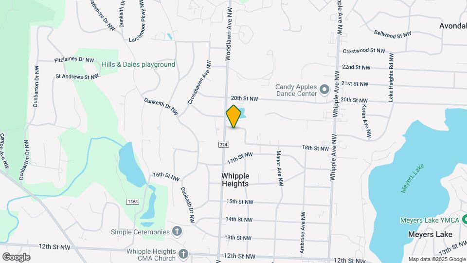 4744 Mohr St NW Map and Location Details