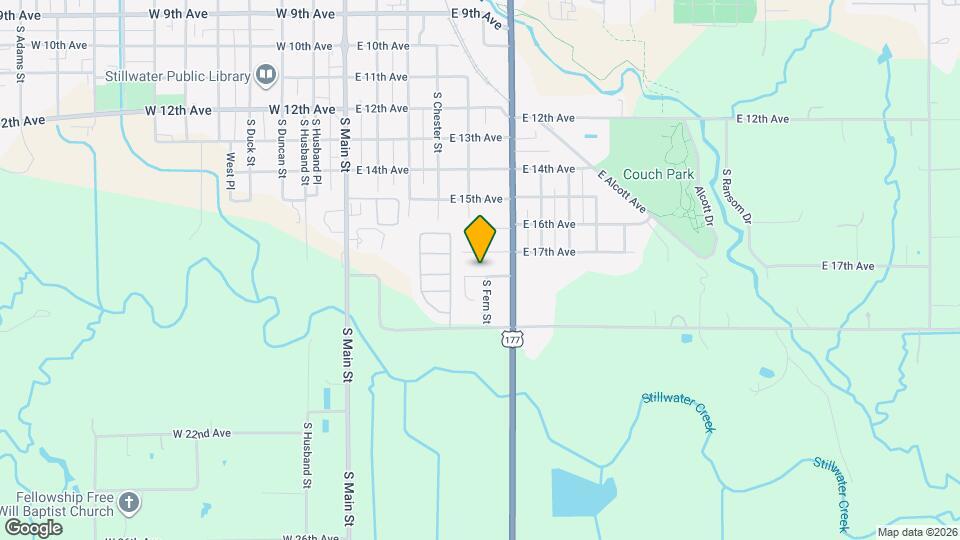 504 E 18th Ave Map and Location Details