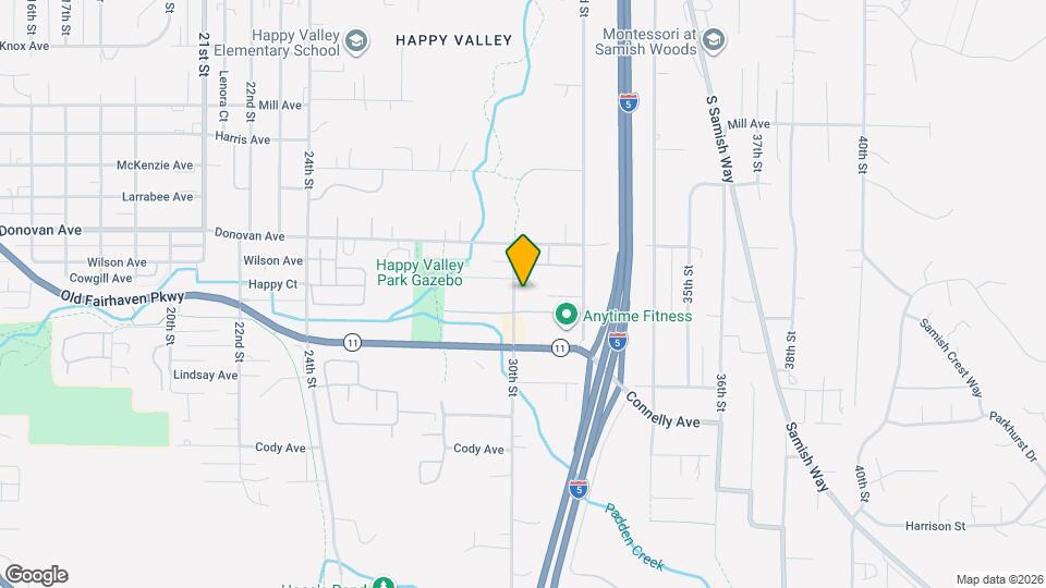 1709 30th St Map and Location Details