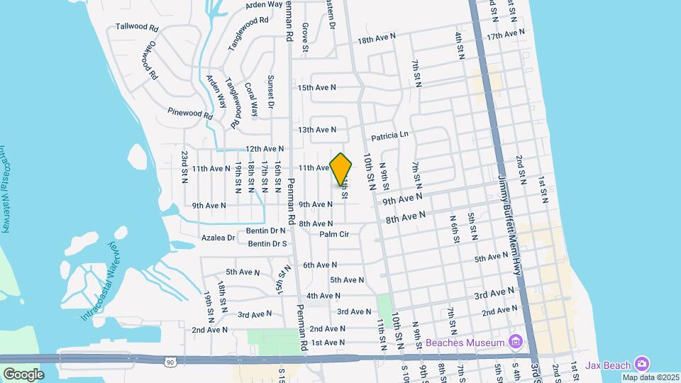 1024 11th St N Map and Location Details
