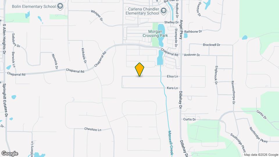 5404 Elisa Ln Map and Location Details