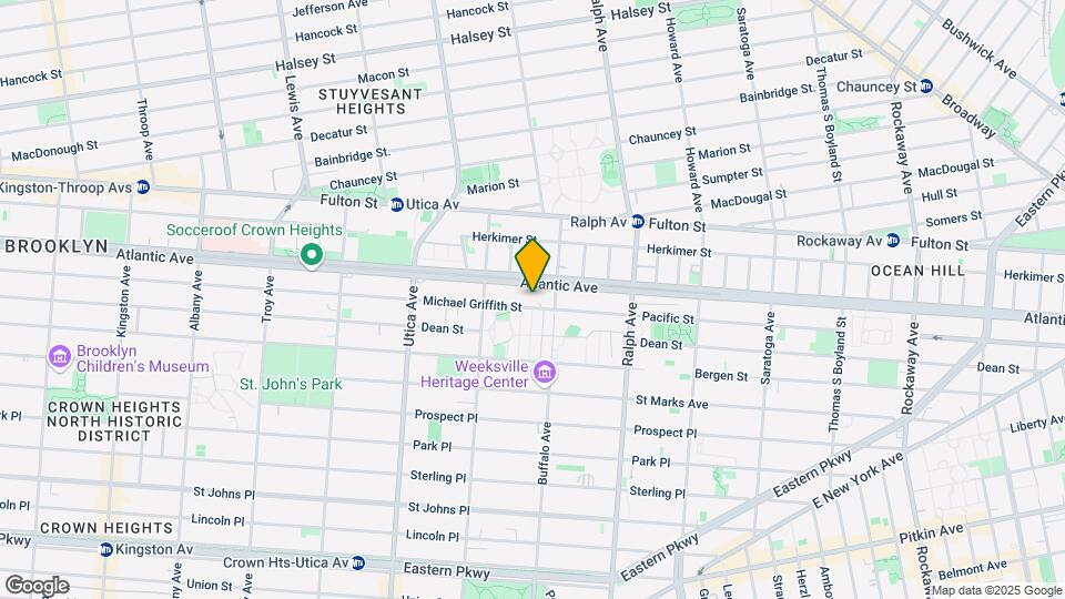 1905A Pacific St Map and Location Details