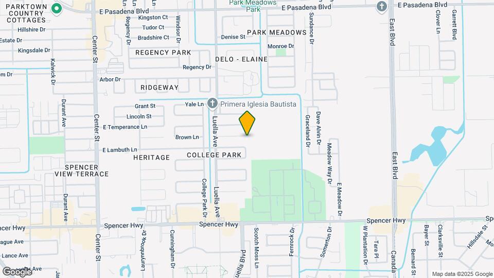 1217 E Brown Ln Map and Location Details
