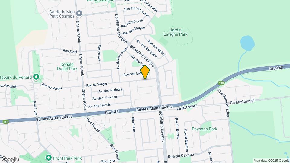 4-Bedroom Rental in Aylmer Map and Location Details