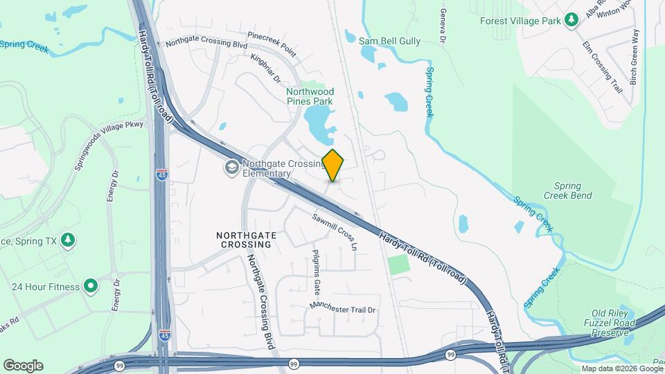 23319 Cape Cottage Ct Map and Location Details