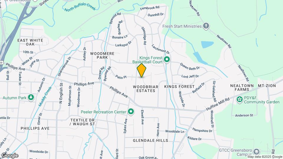 2804 Patio Pl Map and Location Details