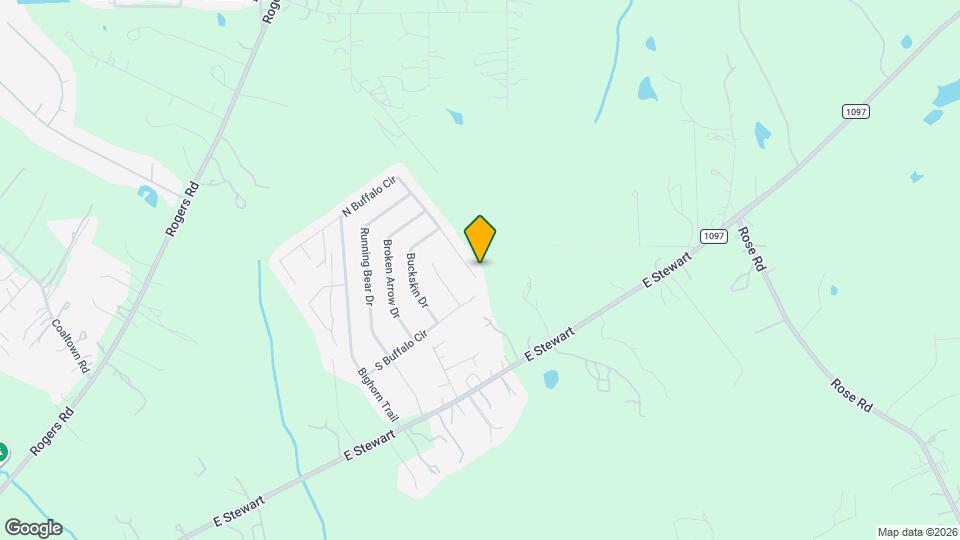 8816 E Buffalo Cir Map and Location Details