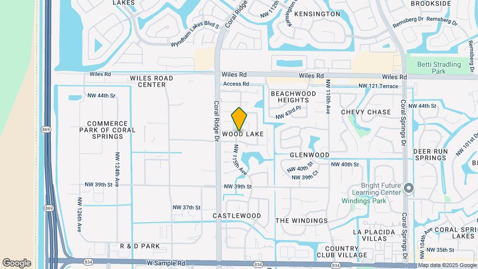 4221 NW 115th Ave Map and Location Details