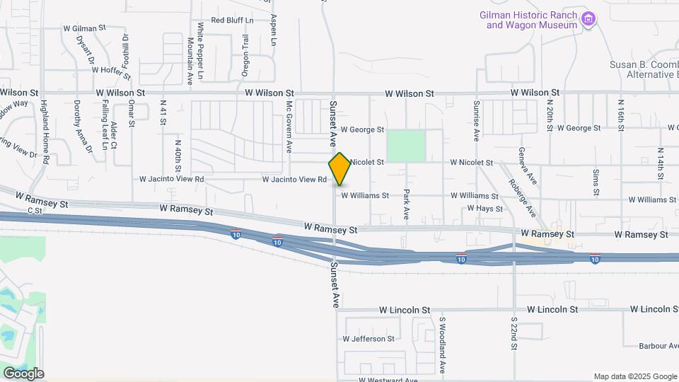 3171 W Williams St Mapa y Detalles de la Ubicación