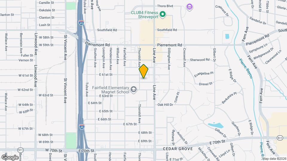 840 Drexel St Mapa y Detalles de la Ubicación