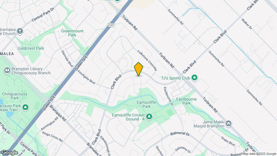 16 Eldon Crt Map and Location Details