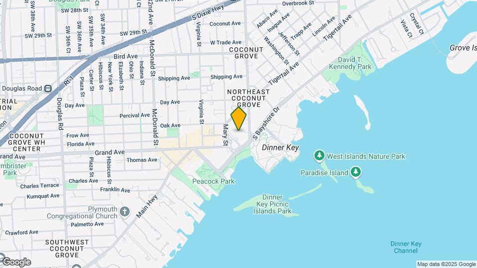 2821 S Bayshore Dr, Unit 20D Map and Location Details