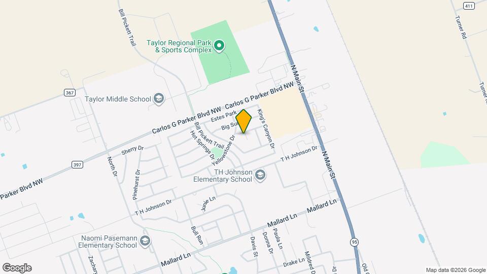 4209 Glacier Point Cove Map and Location Details