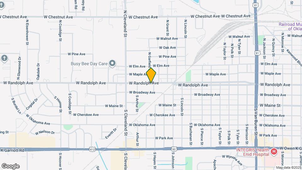 2105 W Randolph Ave Map and Location Details