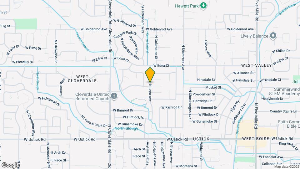 11030 W Musket Dr Map and Location Details