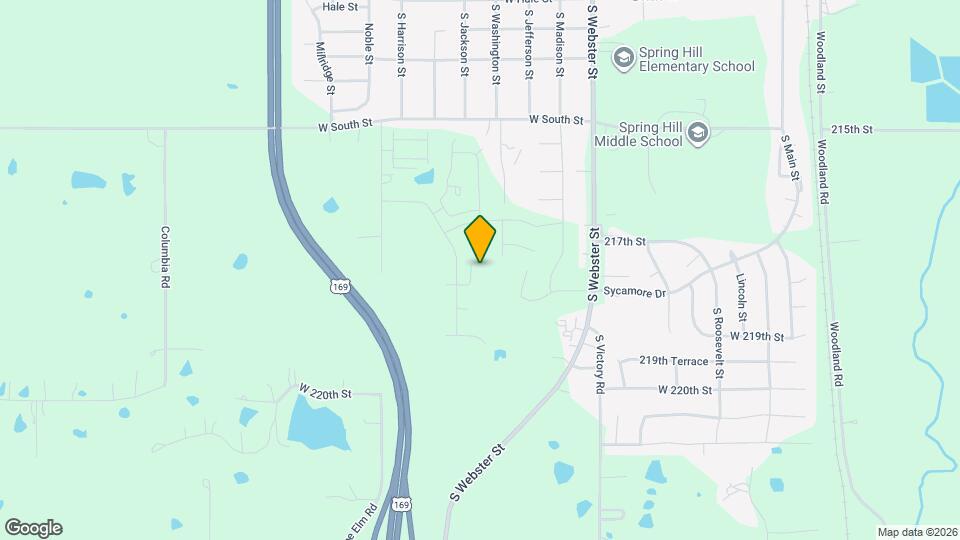 21351 W 215th Pl Map and Location Details