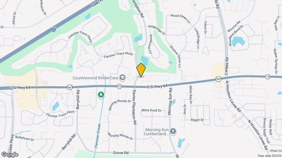 9532 Chi Chi Cove Map and Location Details