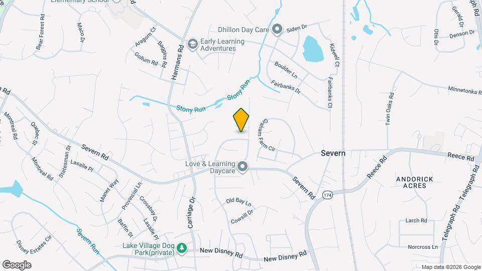 7928 Severn Tree Blvd Map and Location Details