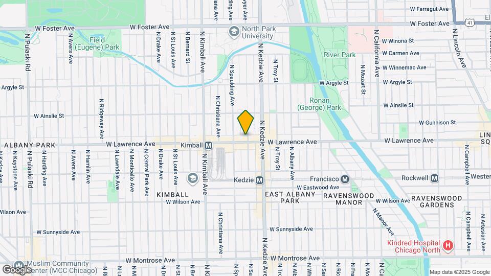 3232 W Lawrence Ave Map and Location Details