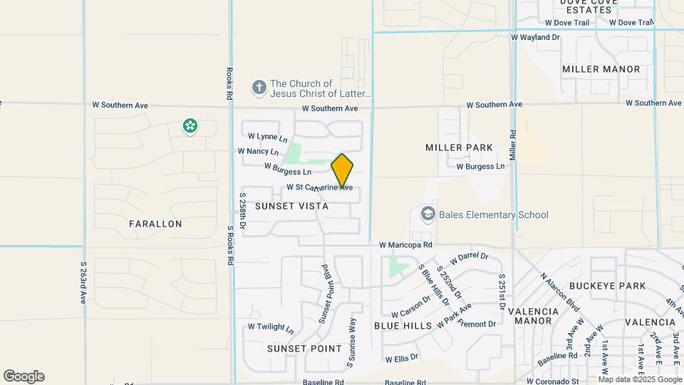 25591 W St Catherine Ave Map and Location Details