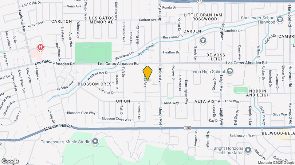 412-414 Pinehurst Ave Map and Location Details