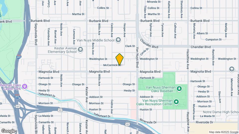 14624 McCormick St Map and Location Details