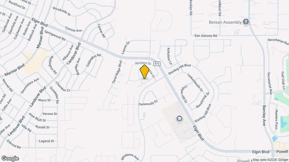 13475 Teaberry Ln Map and Location Details