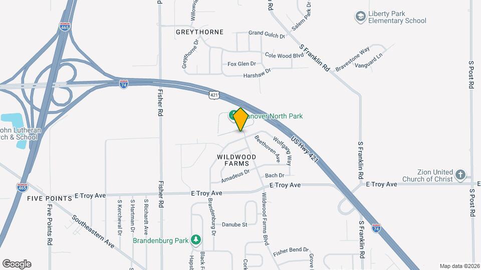 7838 Wolfgang Pl Map and Location Details