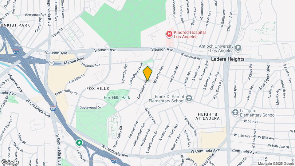 6000 Canterbury Dr Map and Location Details