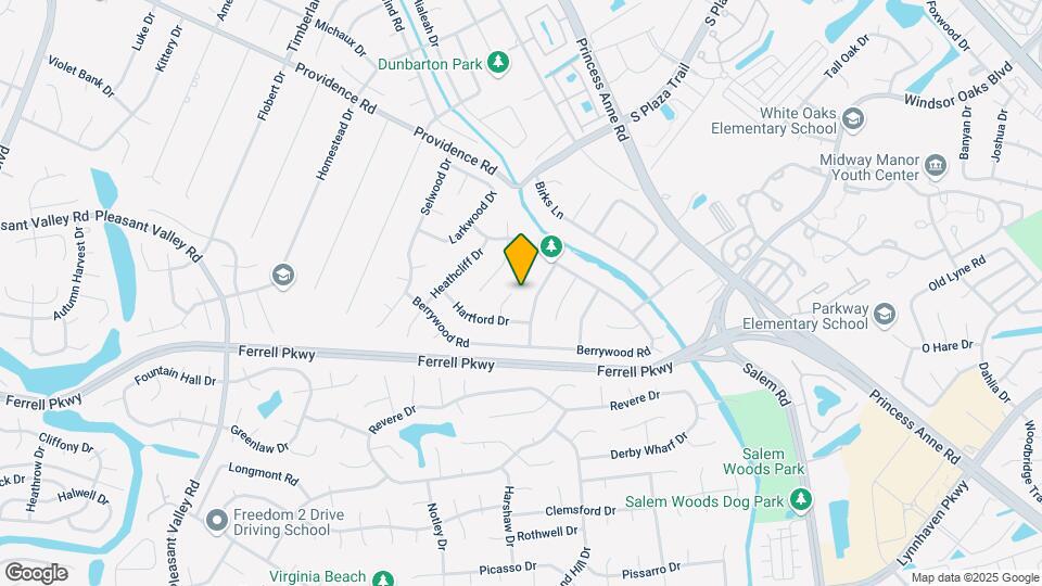 1204 Hartford Ct Map and Location Details