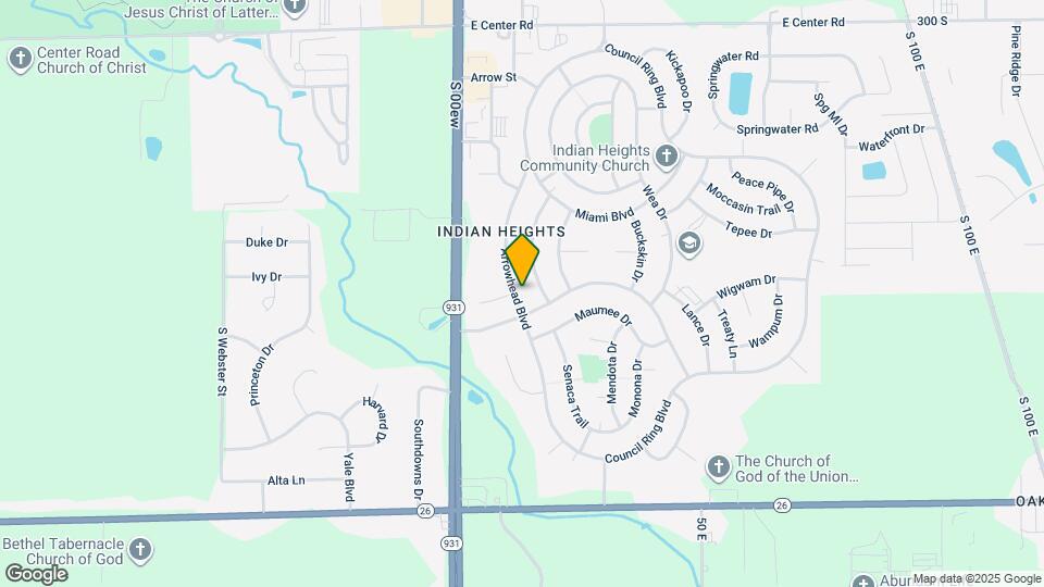 5602 Arrowhead Blvd Map and Location Details