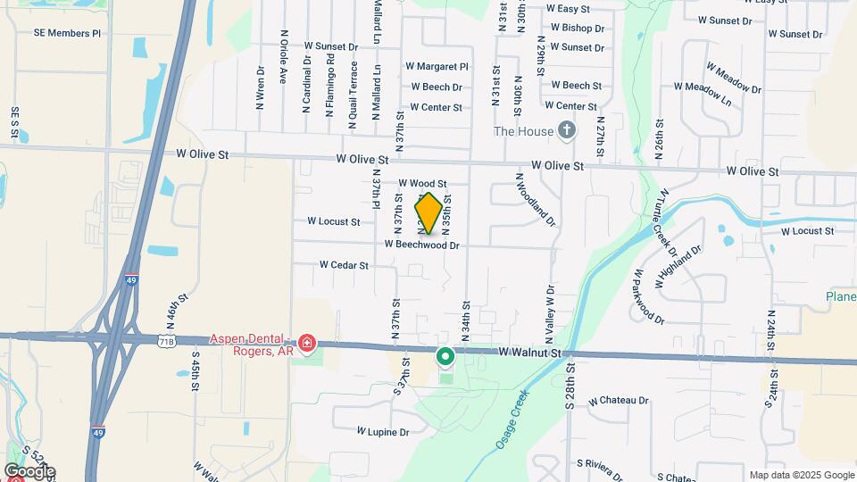 3505 W Beechwood Dr Map and Location Details