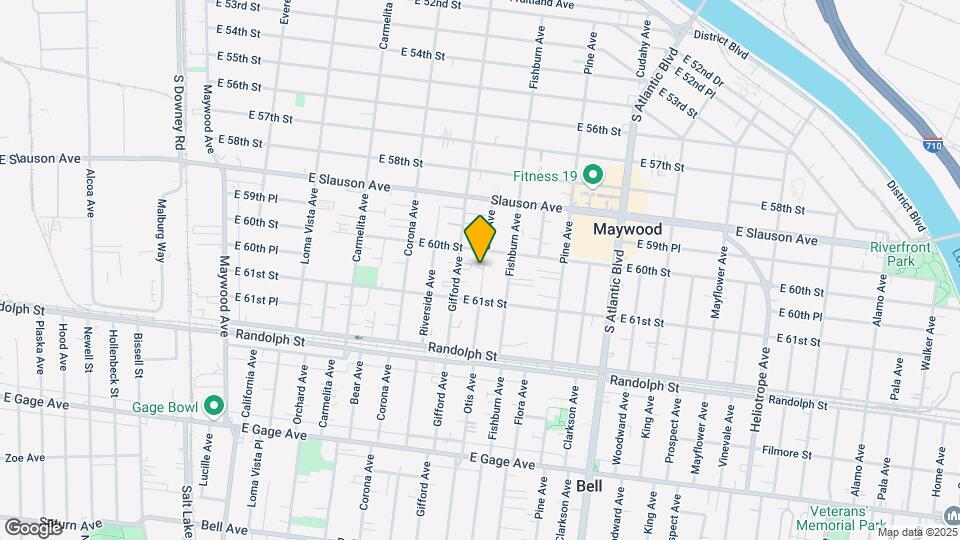 6015-6021 Otis Ave Map and Location Details
