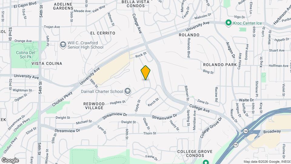 3823 Demus St Mapa y Detalles de la Ubicación