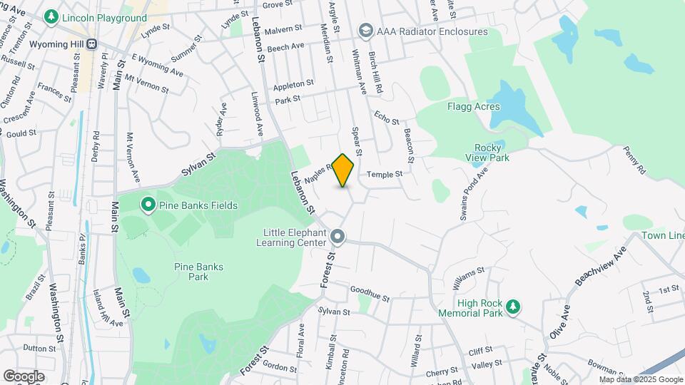 124 Forest St, Unit 2 Map and Location Details