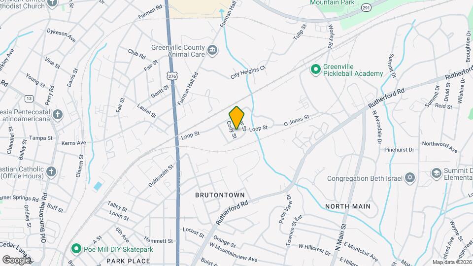 21 Cody St, Unit B Map and Location Details