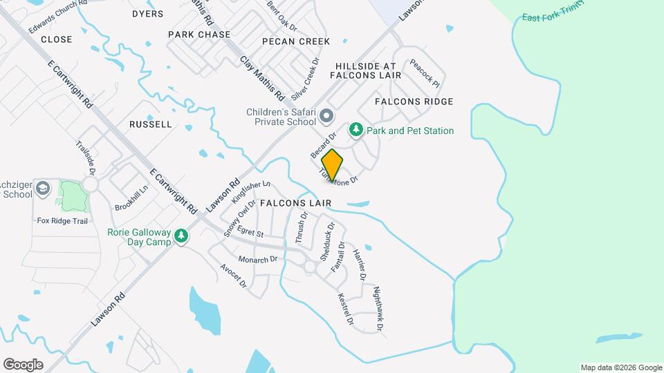 3705 Turnstone Dr Map and Location Details