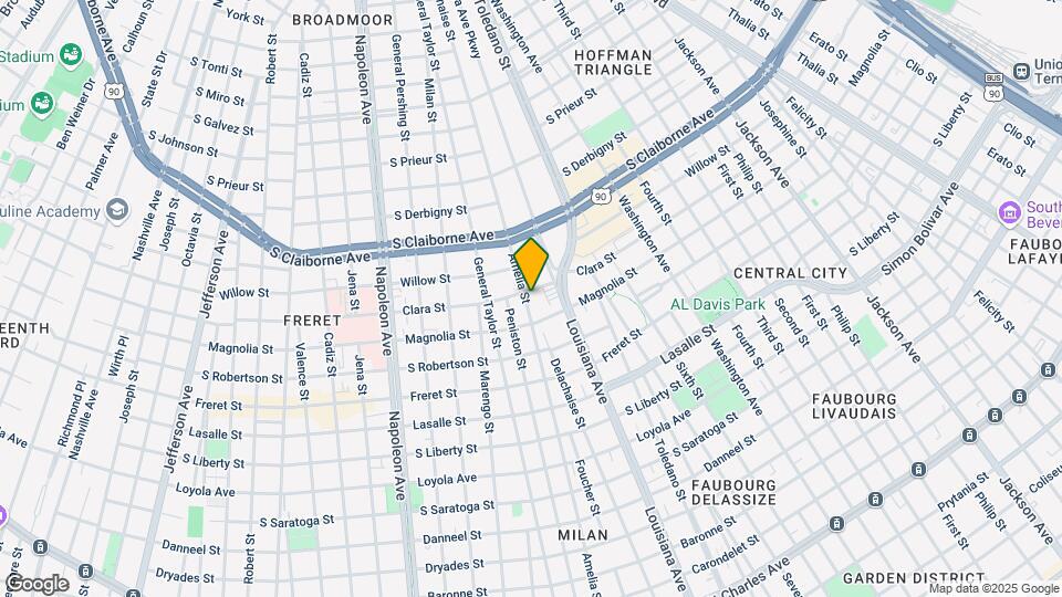 2733 Amelia St Mapa y Detalles de la Ubicación